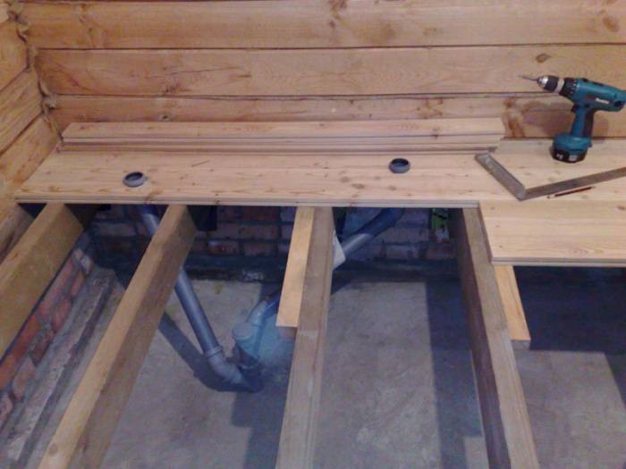 Как организовать слив воды из бани – всё о банях