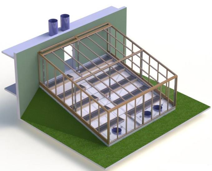 Как построить солнечный вегетарий своими руками?