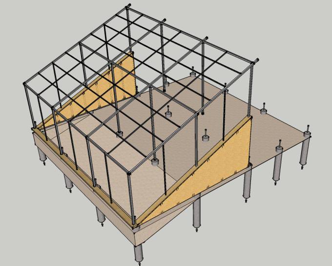 Как построить солнечный вегетарий своими руками?