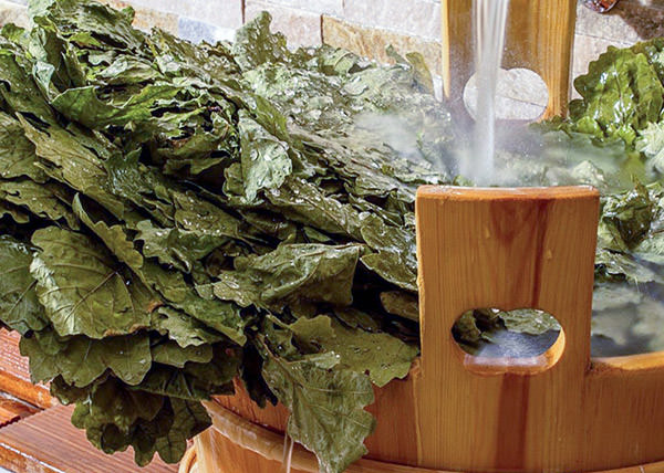 Как правильно запаривать веник для бани из разных пород – всё о банях