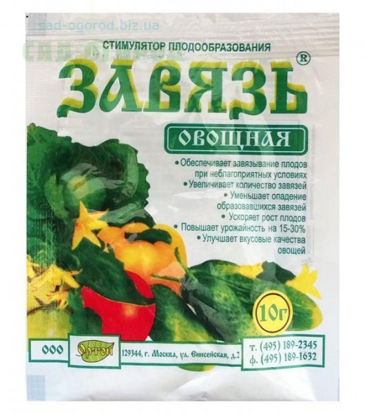 Как применять препарат завязь для огурцов