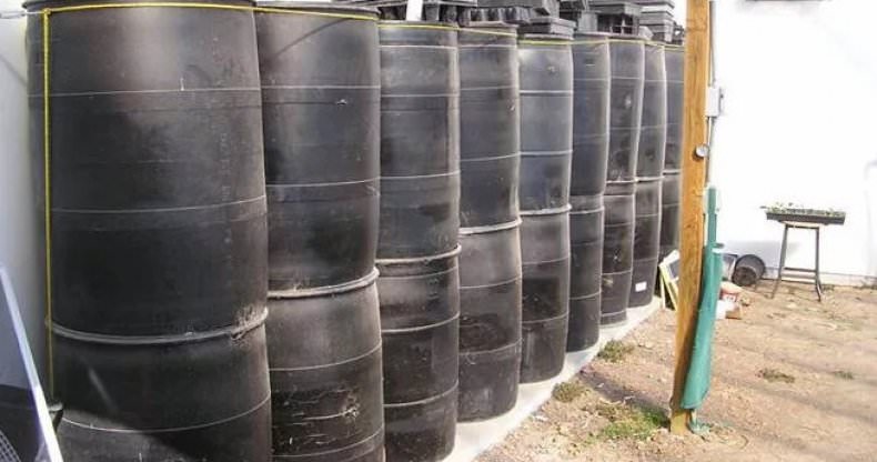 Как работает аккумулятор тепла для теплицы?