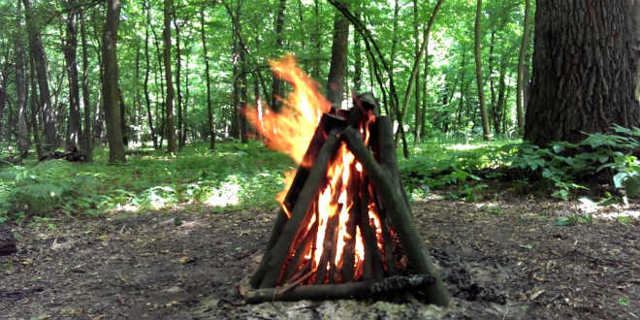 Как разжечь костер: виды костров и их предназначение, правила разведения
