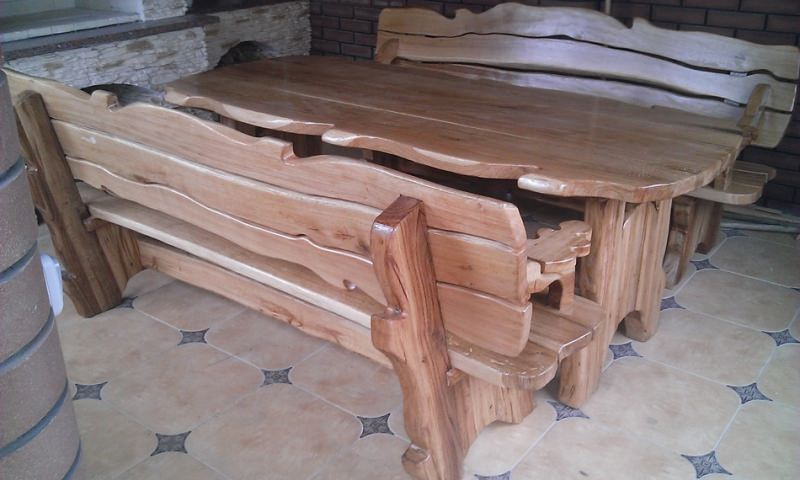 Как самостоятельно сделать стол для бани – всё о банях