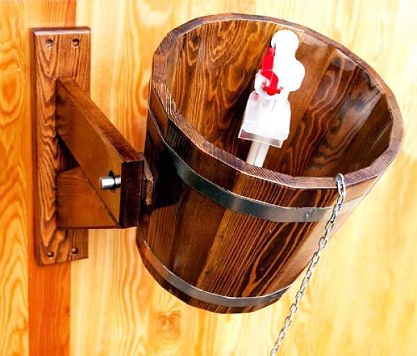 Как сделать функциональное обливное устройство для бани: народные секреты и технологии – всё о банях