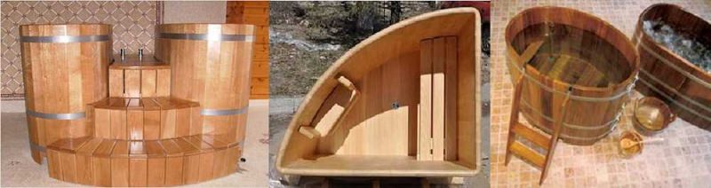 Как сделать купель для бани из дерева, бетона или готовой пластиковой формы – всё о банях