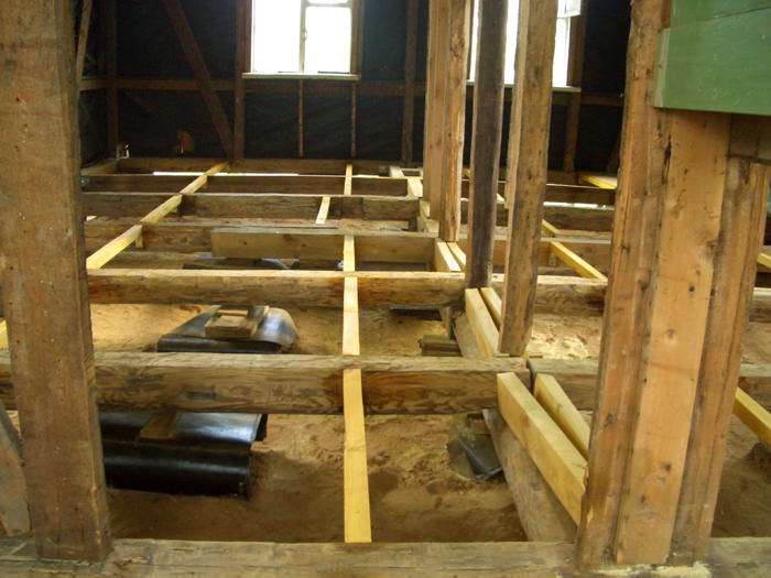 Как сделать пол в бане: протекающая и непротекающая деревянные конструкции + бетонный вариант – всё о банях