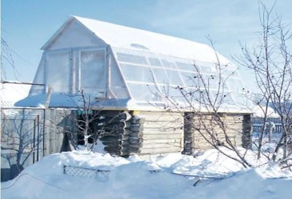 Как сделать теплицу на крыше гаража или дома