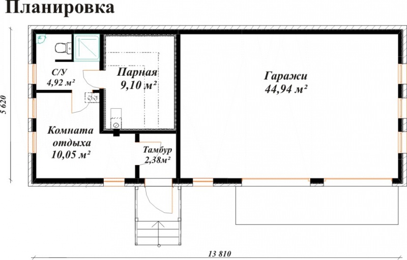 Как создать проект бани для дачи – всё о банях