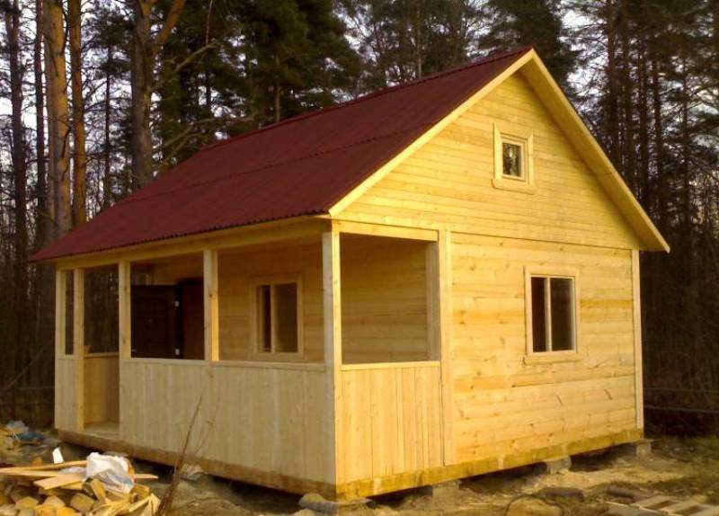 Как строится баня из бруса 4 на 4 своими руками – всё о банях