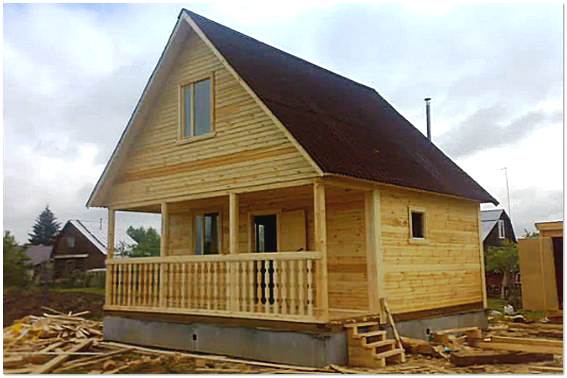 Как строится баня из бруса своими руками – всё о банях