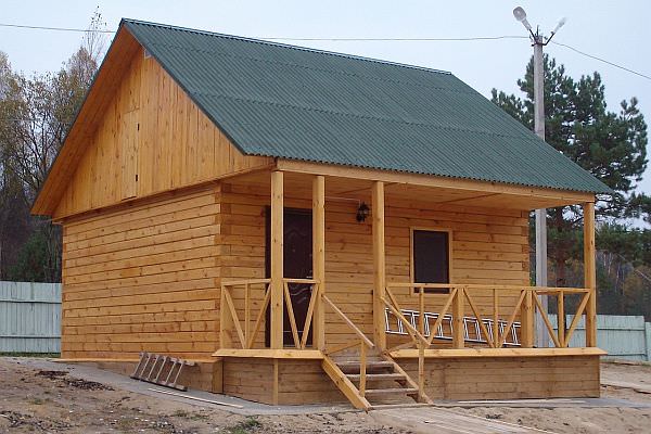 Как строится баня из бруса своими руками – всё о банях