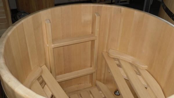 Как установить композитную (стекловолоконную) купель возле бани – информация из первых рук – всё о банях