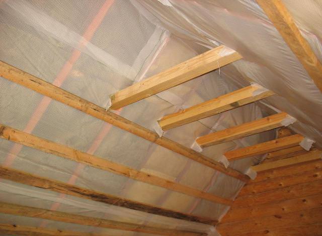 Как утеплить потолок в бане самостоятельно – всё о банях