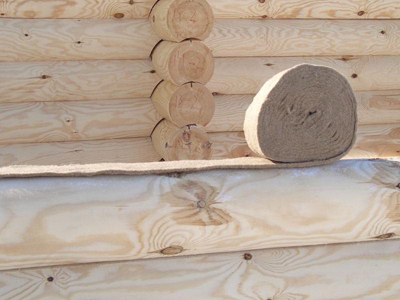 Как выбрать межвенцовый утеплитель – плюсы и минусы каждого вида – всё о банях