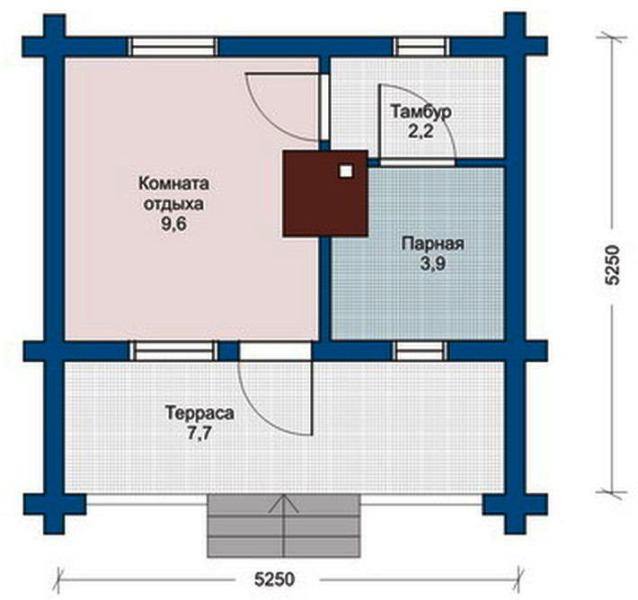 Как выполняется планировка сауны – всё о банях