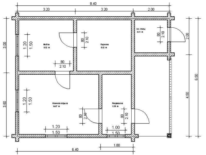 Какие бывают проекты бань из кирпича и как их построить – всё о банях
