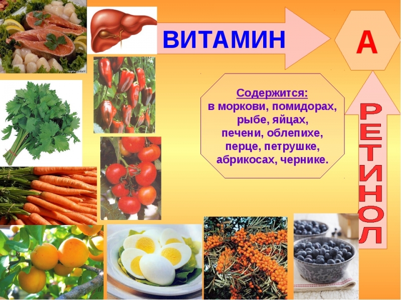 Какие витамины есть в моркови и печени