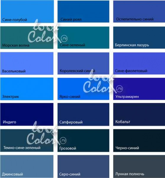 Каким значением обладает синий цвет — как влияет на человека, кто выбирает его, психология