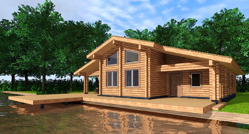 Какое расположение бани на участке является правильным – всё о банях