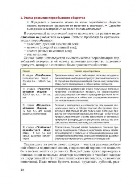 Каменный век — история России