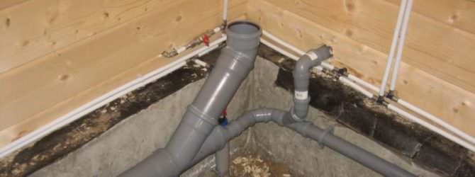 Канализация в бане: принцип изготовления – всё о банях