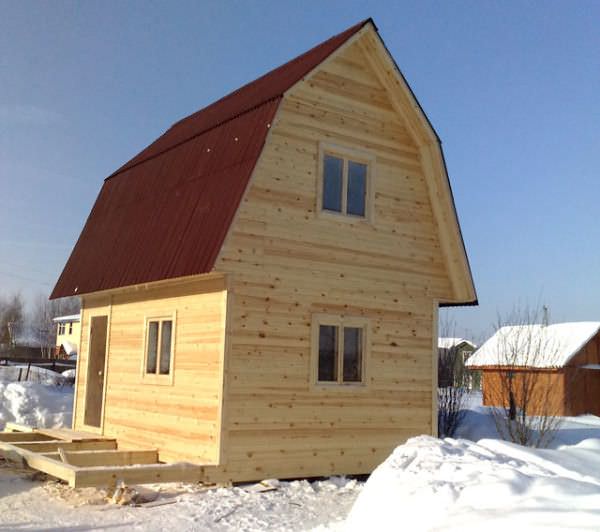 Каркасная баня 6х4 – особенности проектирования и строительства – всё о банях