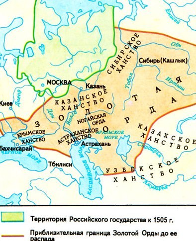 Карта: восточная политика ивана грозного — история России