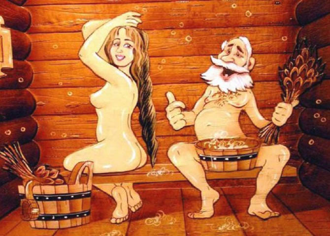 Картины для бани – что выбрать – всё о банях