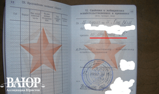 Категория годности В: что значит ограниченно годен к военной службе, как поменять категорию в военном билете