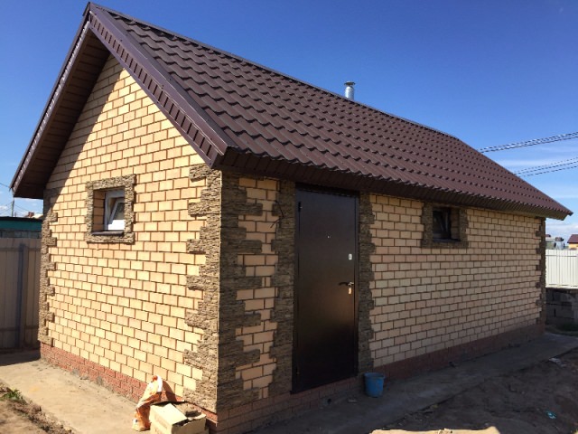 Кирпичная баня: основные моменты строительства – всё о банях