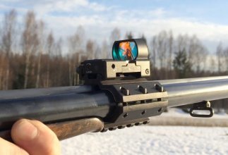 Коллиматорные прицелы: охотничьего оружия, ружей, на гризонталку, какой выбрать, колиматор, пристрелка, установка, оптика