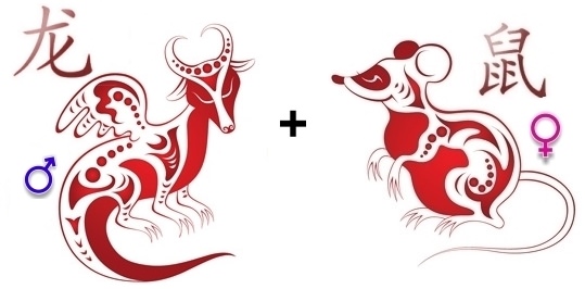 Крыса и Дракон: совместимость мужчины и женщины в любви и браке