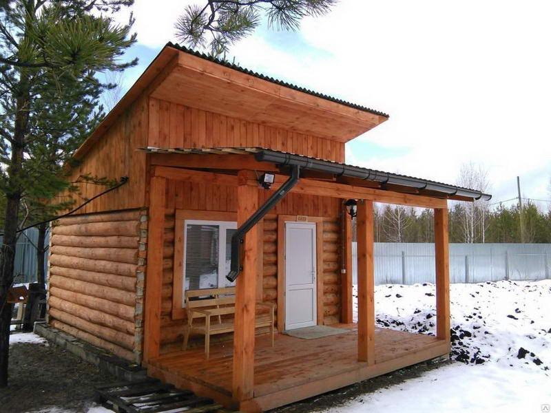 Крыша бани своими руками – пошаговое строительство односкатного и двускатного вариантов – всё о банях