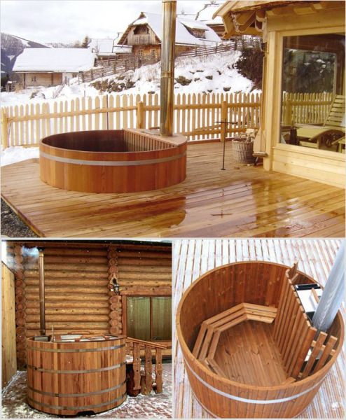 Купель для бани своими руками: как сделать деревянную или бетонную, производство купелей из дерева, банная бочка для купания – всё о банях