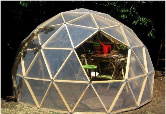 Купольная теплица: особенности конструкции и советы по изготовлению своими руками