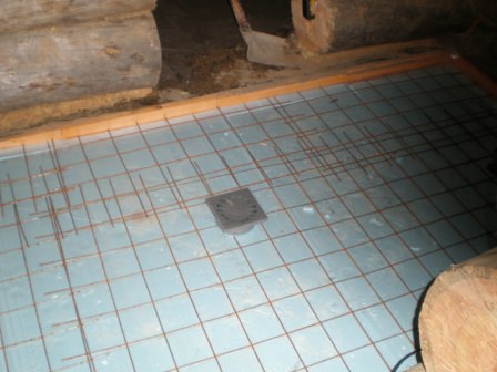 Личный опыт устройства гидроизолированных теплых полов в моечном отделении бани – всё о банях