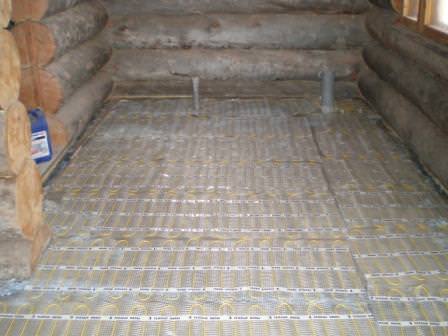 Личный опыт устройства гидроизолированных теплых полов в моечном отделении бани – всё о банях