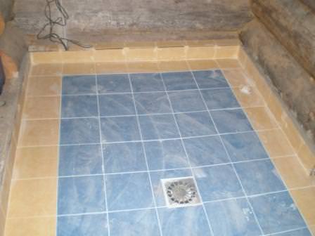 Личный опыт устройства гидроизолированных теплых полов в моечном отделении бани – всё о банях