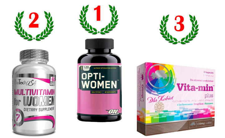 Лучшие поливитамины для женщин