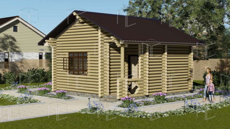 Малоэтажные дома из бруса и бани в самостоятельном исполнении – всё о банях