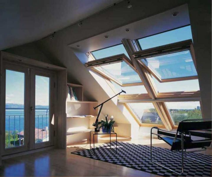 Мансардные окна: виды, преимущества, особенности.