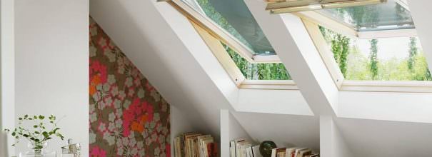 Мансардные окна: виды, преимущества, особенности.