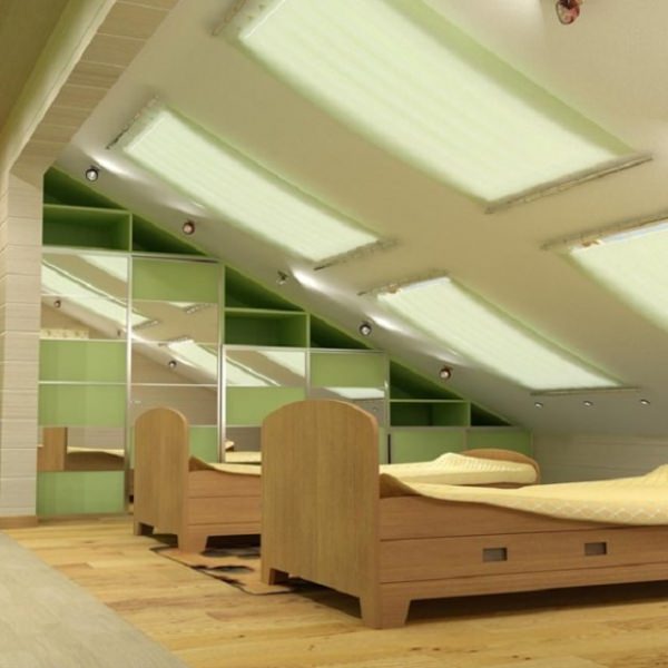 Мансардный этаж – оформление, преимущества и недостатки