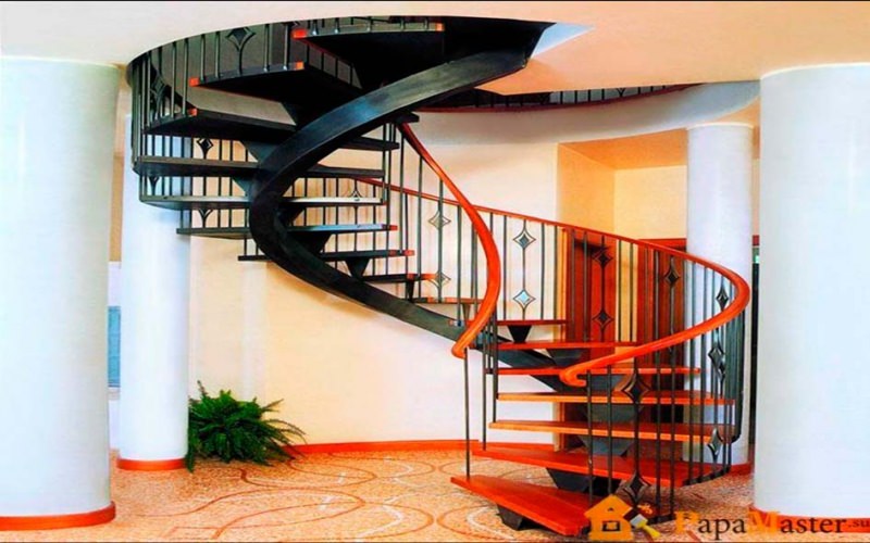 Металлические лестницы для дома: виды, особенности, преимущества