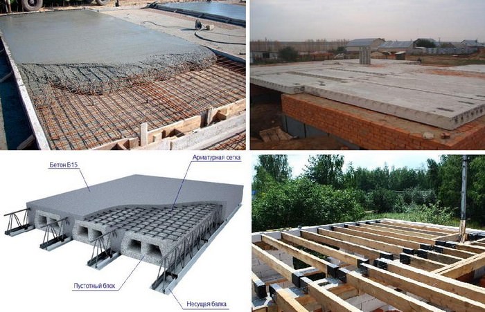 Межэтажные перекрытия: основные виды и особенности устройства