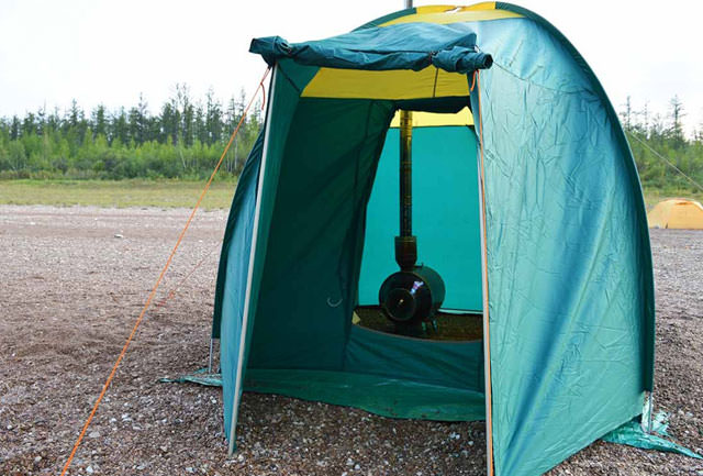 Мобильная баня своими руками или учимся париться в походных условиях – всё о банях