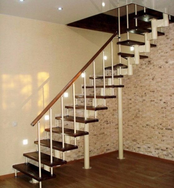 Модульная лестница из металла своими руками: чертеж и монтаж