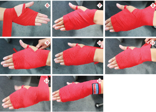 Наматываем боксерские бинты правильно: обзор самых распространенных способов