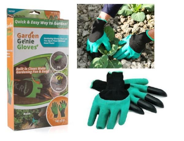 Незаменимый помощник садовода — перчатки garden genie gloves